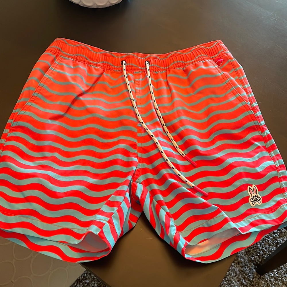Psycho Bunny mens xsmall swim trunk